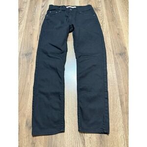 Levi's 502 Jeans, Women's Size 14 Regular, Black, Taper Jeans, Low Rise